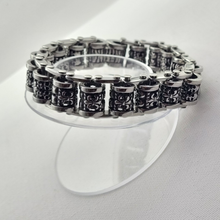 Load image into Gallery viewer, Gothic style bike shape Stainless Steel Bracelet (SSBRAC022)
