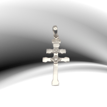 Load image into Gallery viewer, 925 Sterling Silver Cross Pendant 3 cm x 1.6 cm (925P094)
