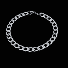 Load image into Gallery viewer, Stainless Steel Bracelet  -  Curb Cuban Link Chain Bracelet (SSBRAC014)
