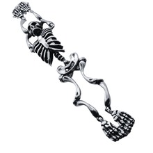 Load image into Gallery viewer, Skeleton full size Stainless Steel Bracelet (SSBRAC028)
