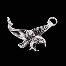 Load image into Gallery viewer, 925 Sterling Silver Pendant landing Eagle (925P060)

