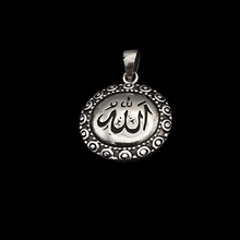 Load image into Gallery viewer, 925 Sterling Silver Pendant Muslim theme Allah (925P090)

