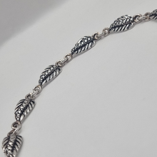 Load image into Gallery viewer, Leaf link 925 Silver bracelet (925BRAC004)
