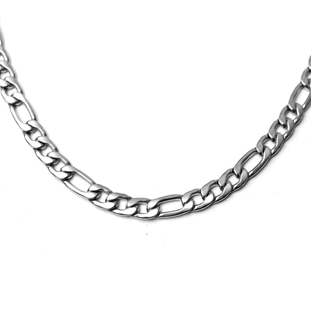 Stainless Steel Chain  -  Thick Curb Chain (SSC005) Figaro Link