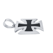 Load image into Gallery viewer, Maltese Cross 925 Silver Pendant (925P020)
