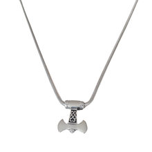 Load image into Gallery viewer, High Grade Stainless Steel Set - Chain and Double Headed Axe Pendant (SSSETPC013)
