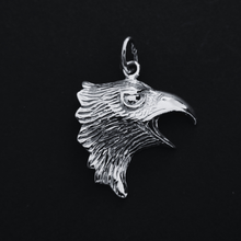 Load image into Gallery viewer, Eagle Head 925 Silver Pendant (925P024)
