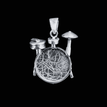 Load image into Gallery viewer, Drum set 925 Silver Pendant (925P024)
