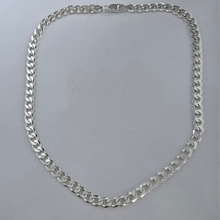 Load image into Gallery viewer, 925 Sterling Silver Classic Curb Link Chain 50cm for Women (925C002)
