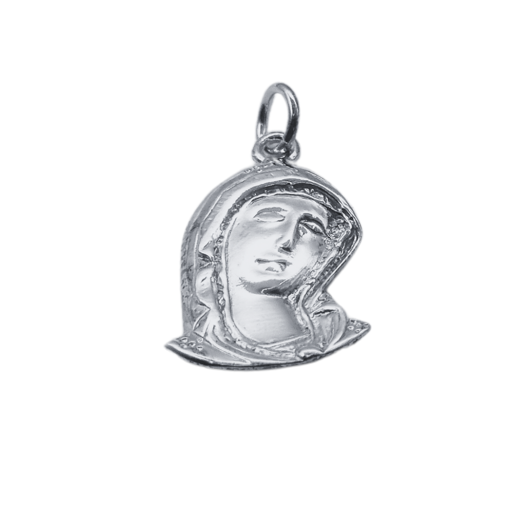 Mother Mary 925 Silver Pendant (925P038)
