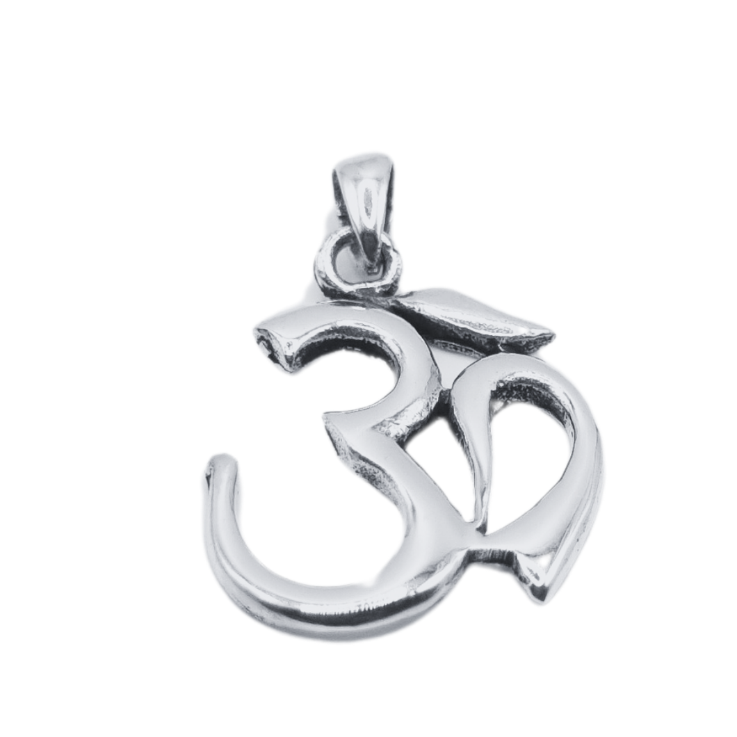 Om 925 Silver Pendant (925P005)