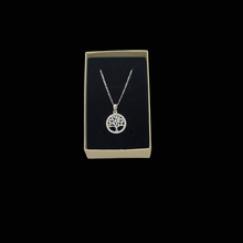 Load image into Gallery viewer, 925 Sterling Silver Set Tree of Life Pendant and Chain (925SETPC018)
