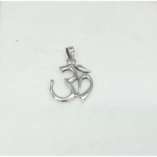 Load image into Gallery viewer, Om 925 Silver Pendant (925P005)
