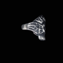 Load image into Gallery viewer, Skull Stainless Bikers Steel Ring ( SSR003)
