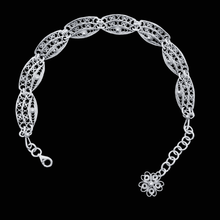 Load image into Gallery viewer, Women bracelet Filigree style 925 Silver bracelet (925BRAC006)

