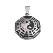 Load image into Gallery viewer, YIN YANG Symbol Stainless Steel Pendant (SSP019)
