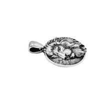 Load image into Gallery viewer, 925 Sterling Silver Pendant Lion&#39;s Head (925P050)
