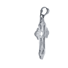 Load image into Gallery viewer, Cross Modern Laser cut 925 Silver Pendant (925P037)
