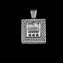 Load image into Gallery viewer, 925 Sterling Silver Pendant Prayer Container with Sealed Protection Prayer (925P085)
