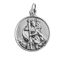 Load image into Gallery viewer, St. Christopher 925 Silver Pendant (925P001)
