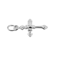 Load image into Gallery viewer, Ancient Cross with Maltese ornament 925 Silver Pendant (925P040)
