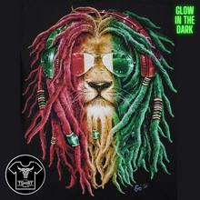 Load image into Gallery viewer, Rasta Lion Short Sleeve  T-shirt (TS0064)
