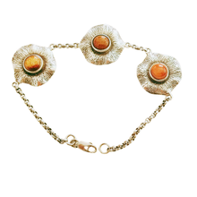 Load image into Gallery viewer, Flower style 925 Silver bracelet (925BRAC007)

