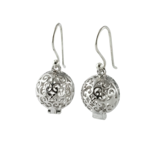 Load image into Gallery viewer, 925 Sterling Silver Aircut Ball Drop Earrings (925ER028)

