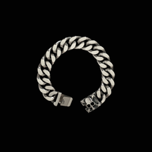 Load image into Gallery viewer, High-Grade Stainless Steel Tribal Mask Clasp Bracelet - Bold &amp; Striking (SSBRAC045)
