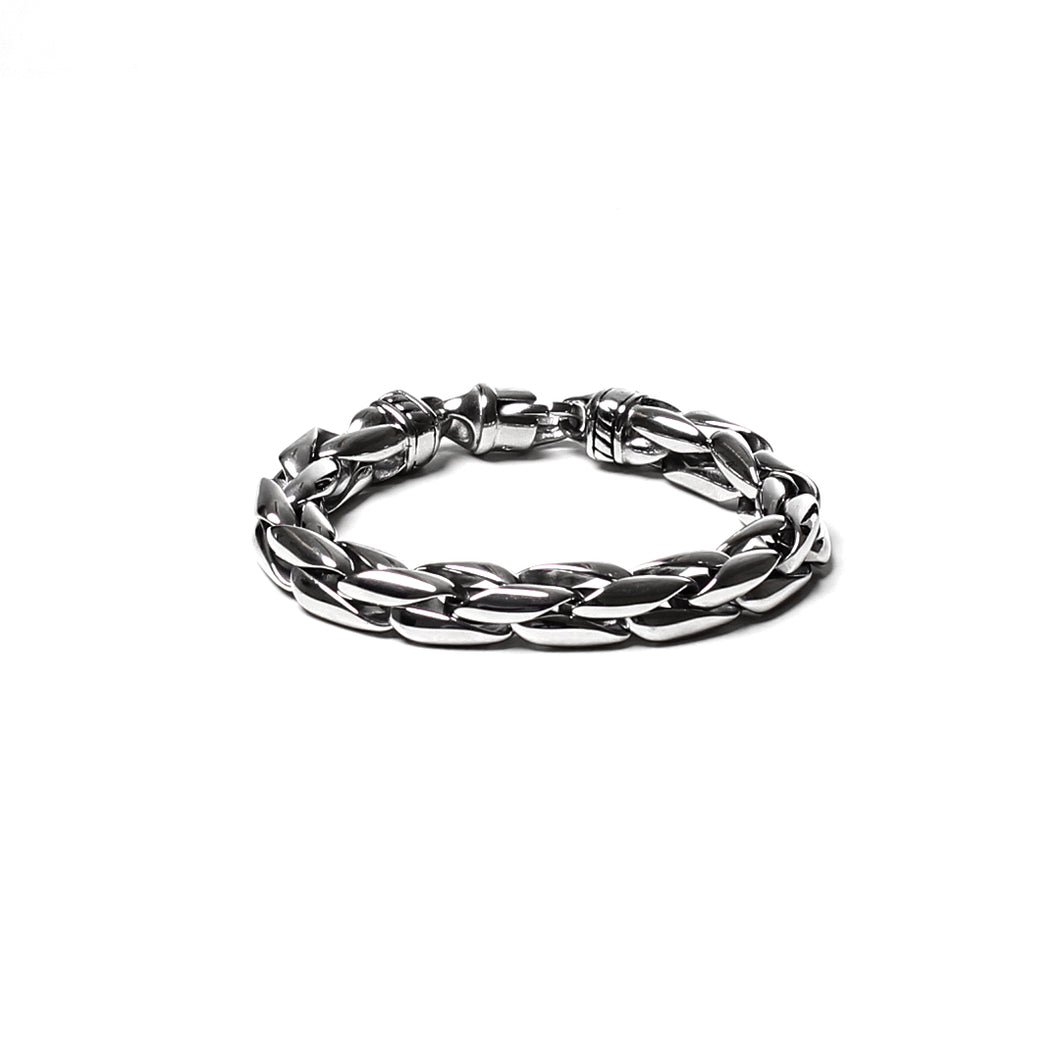 Stainless Steel Men's Rounded Bracelet (SSBRAC009)