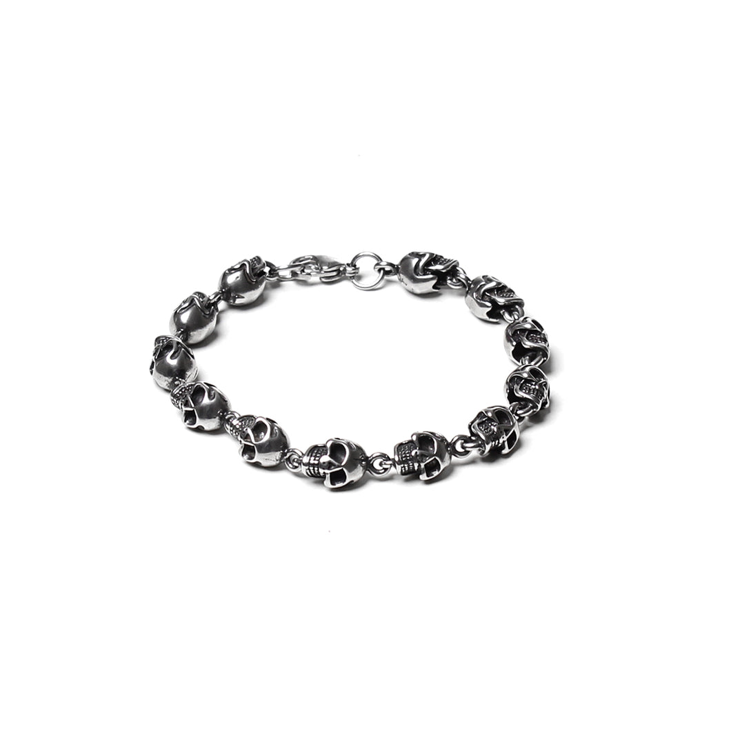 Skull Stainless Steel Bracelet (SSBRAC010)
