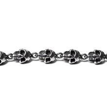 Load image into Gallery viewer, Skull Stainless Steel Bracelet (SSBRAC010)
