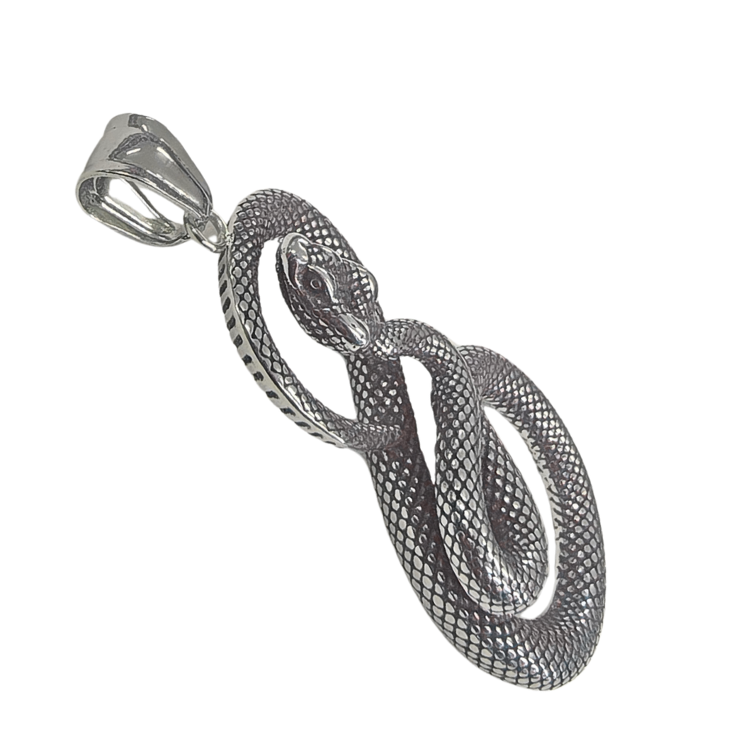 Snake Stainless Steel Pendant (SSP039)