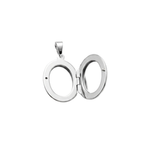 Load image into Gallery viewer, 925 Sterling Silver oval Pendant - Locket (925P109)
