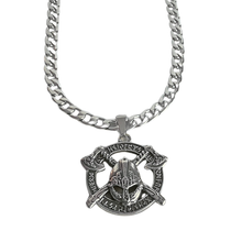Load image into Gallery viewer, High Grade Stainless Steel Set Chain and Pendant Viking Style (SSSETPC003)
