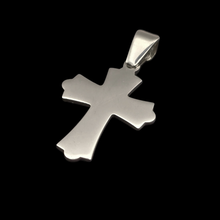 Load image into Gallery viewer, 925 Sterling Silver Cross Pendant 3 cm × 2.2 cm (925P100)
