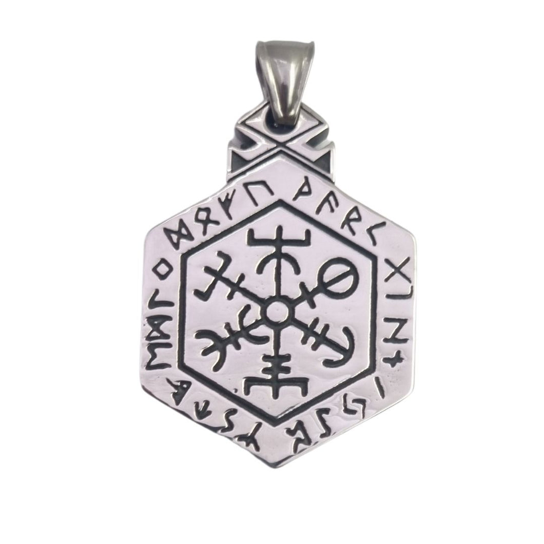 Vegvisir /Viking Compass/Stainless Steel Pendant (SSP003)