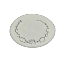 Load image into Gallery viewer, 925 Sterling Silver Heart and Infinity Bracelet with CZ Stones (925BRAC034)
