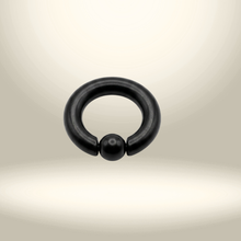 Load image into Gallery viewer, Full Closure Bar 6mm 316L Grade Surgical Steel - Black colour (BPPAFCB602)
