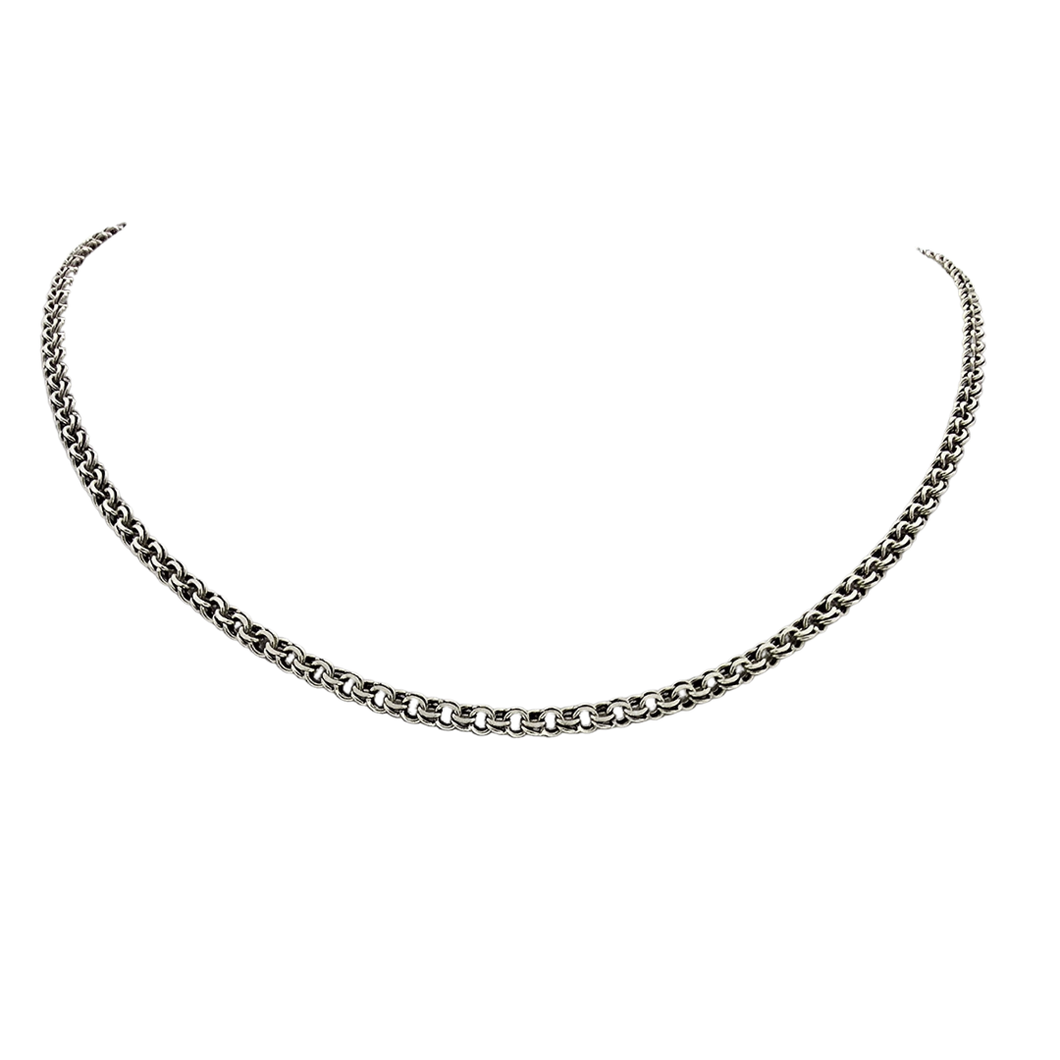 925 Sterling Silver Ladies Chain - 55cm | 4.4mm Width | (925C016)