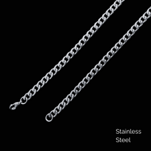 Load image into Gallery viewer, Stainless Steel Chain  -  Curb Chain (SSC010) Cuban Link

