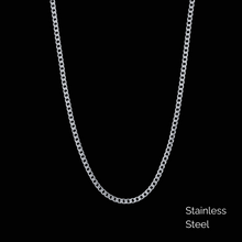 Load image into Gallery viewer, Stainless Steel Chain  -  Curb Chain (SSC003) Cuban Link
