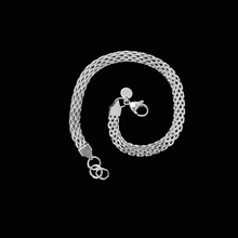 Load image into Gallery viewer, Stainless Steel Bracelet  - Flat Fancy Chain Bracelet (SSBRAC006)
